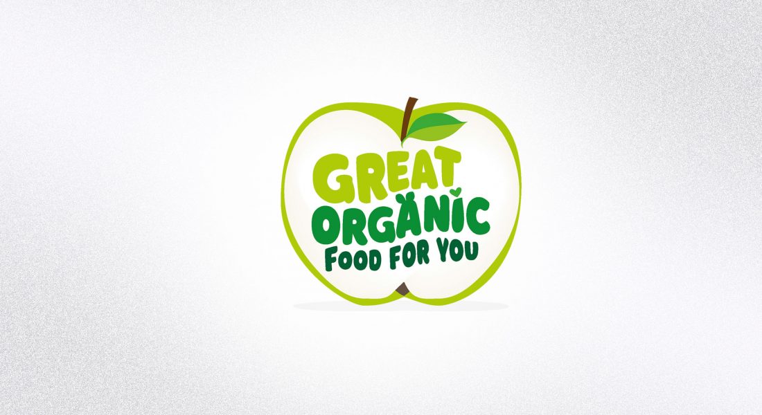 Great-Organic-Food-For-You_AW-10 green organic_logo brand_stockport for small business