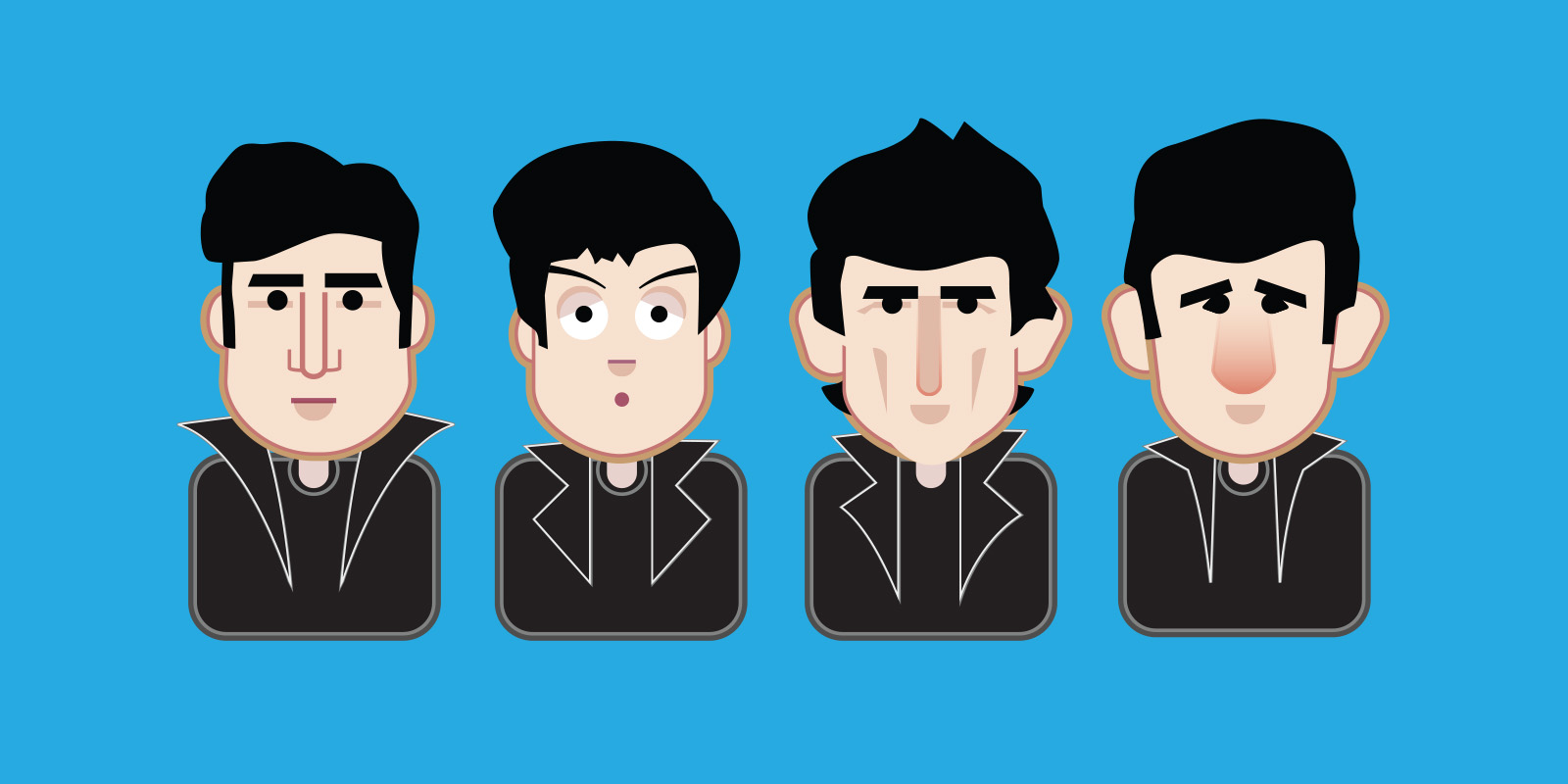 Beatles Emoji in Hamburg