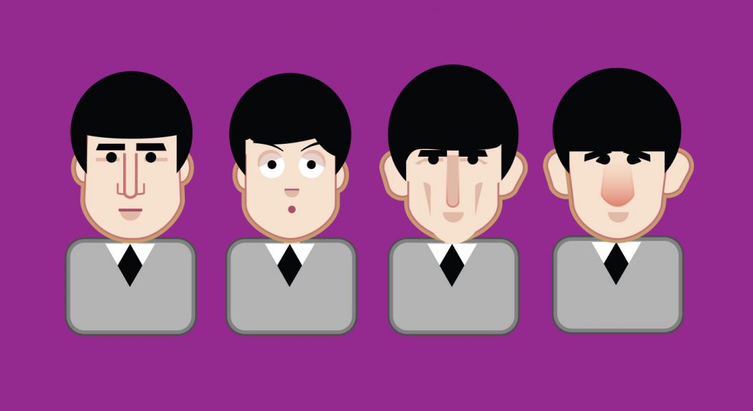 Beatles Emoji Early Beatles