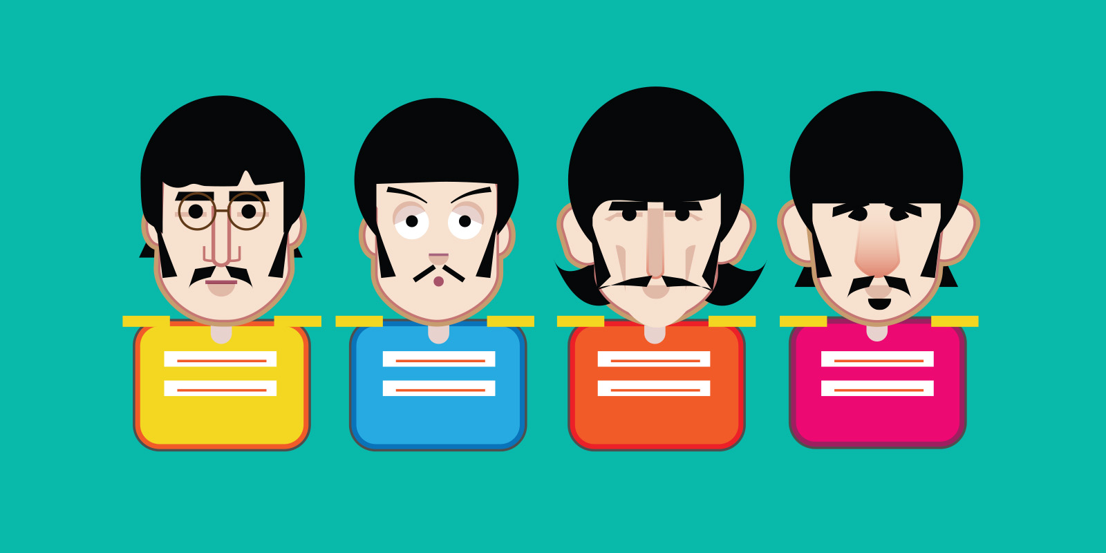 Beatles Emoji Sgt Pepper