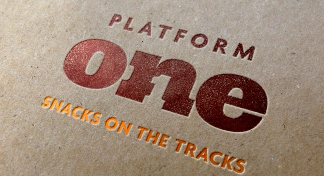 Platform One Letterpress Logo design