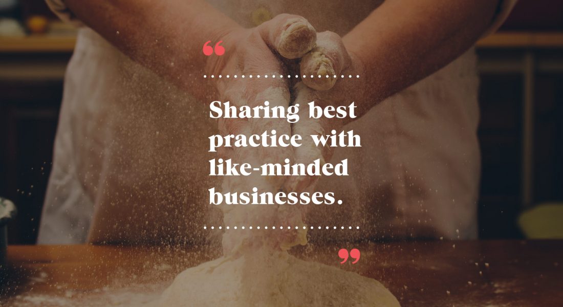 Sharing best practice with like-minded businesses