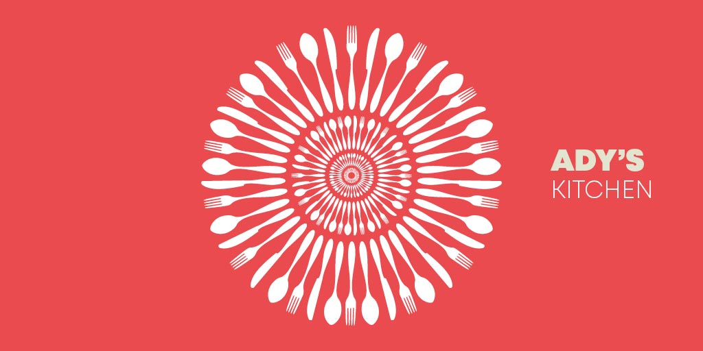 spoons and forks logo in red