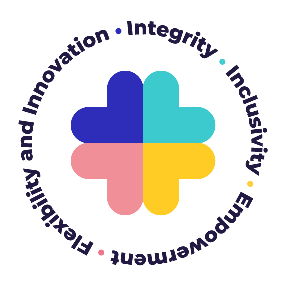 logo showing company brand values