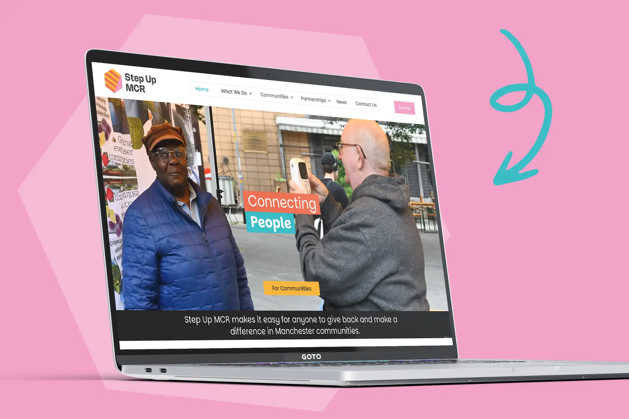 New website design